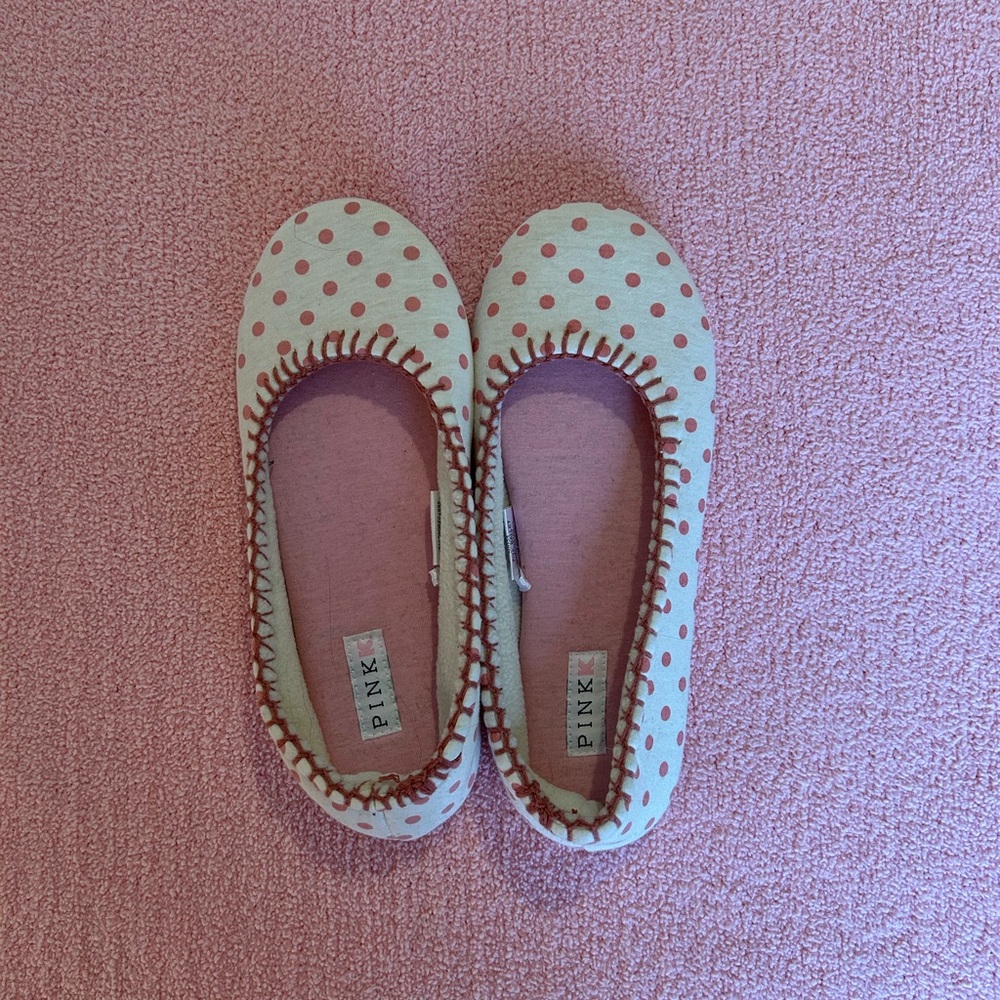 Y2K Polka Dot Slippers Womens